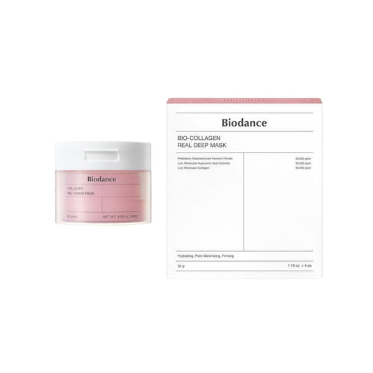 Wholesale Biodance - Bio-Collagen Mask 4pcs & Toner Pads Set | Carsha