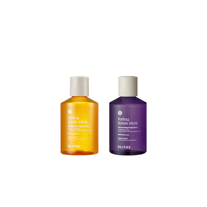 Wholesale Blithe - Patting Splash Mask - Rejuvenating Purple Berry - 150ml 1ea + Patting Splash Mask - Energy Yellow Citrus & Honey -... | Carsha