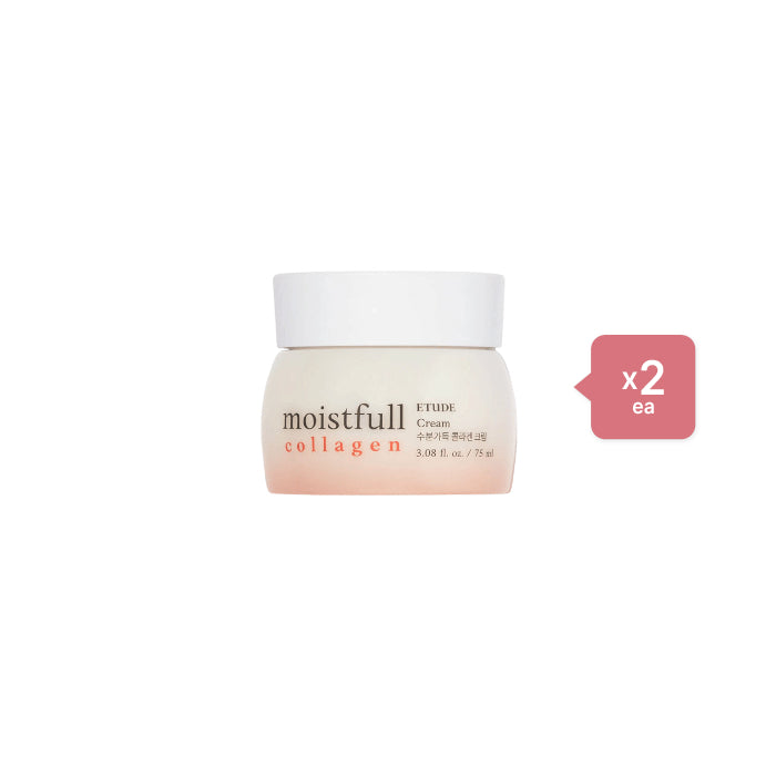 Wholesale DEAL ETUDE - Moistfull Collagen Cream - 75ml New Version 2ea Set | Carsha