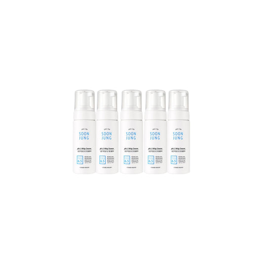 Wholesale DEAL ETUDE - Soon Jung pH 6.5 Whip Cleanser - 150ml 5ea set | Carsha