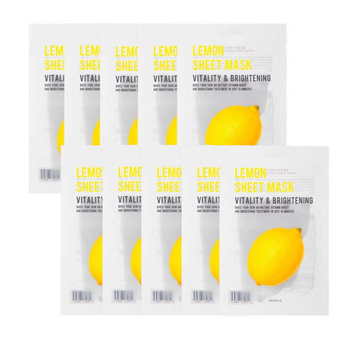 Wholesale EUNYUL - Purity Lemon Sheet Mask - 10pcs set | Carsha