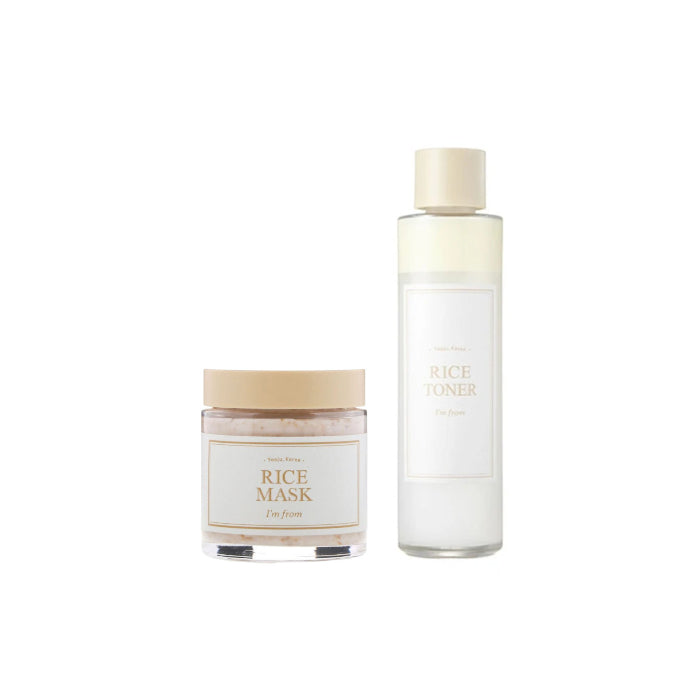 Wholesale I'm From - Rice Toner - 150ml 1ea + Rice Mask - 110g 1ea Set | Carsha