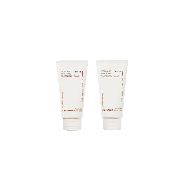 Wholesale innisfree - Volcanic BHA Pore Cleansing Foam - 150g 2ea Set | Carsha