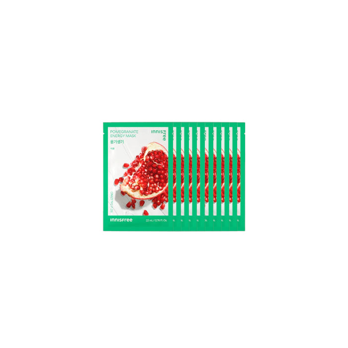 Wholesale innisfree - Energy Mask - Pomegrante - 10pcs Set | Carsha