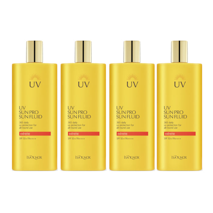 Wholesale ISA KNOX - UV Sun Pro 365 Daily Extreme Sun Fluid SPF50+ PA++++ - 70g 4ea Set | Carsha