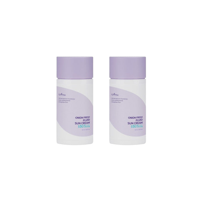 Wholesale Isntree - Onion Fresh Fluid Sun Cream SPF50+ PA++++ - 50ml 2ea Set | Carsha
