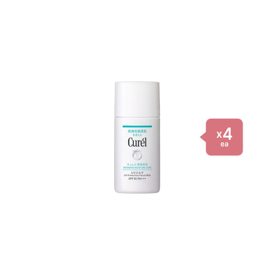 Wholesale Kao - Curel Intensive Moisture Care UV Protection Facial Milk SPF30 PA+++ - 30ml 4ea Set | Carsha