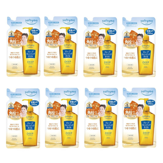 Wholesale Kose - Softymo Deep Cleansing Oil Refill 2024 Version - 210ml 8ea Set | Carsha