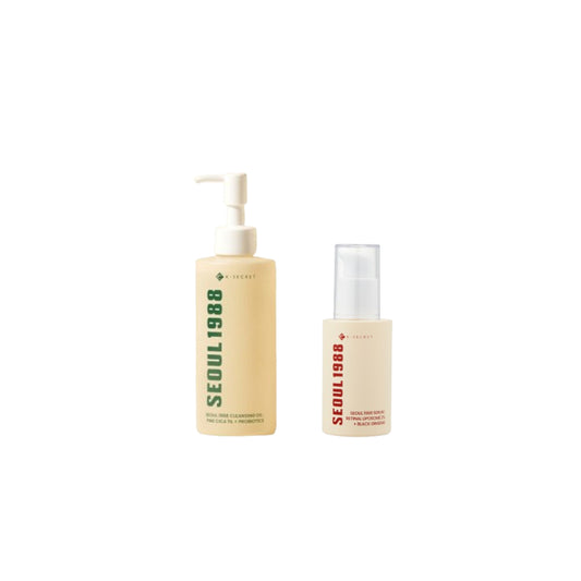 Wholesale KSECRET - SEOUL 1988 Serum : Retinal Liposome 2% + Black Ginseng - 30ml + Cleansing Oil : Pine Cica 1% + Probiotics - 200ml Set | Carsha