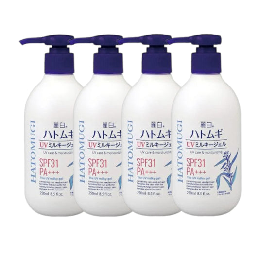 Wholesale KUMANO COSME - Reihaku Hatomugi UV Milky Gel SPF31 PA+++ - 250g 4ea Set | Carsha