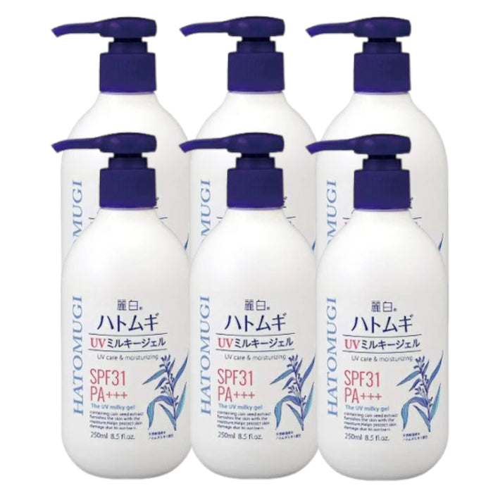 Wholesale KUMANO COSME - Reihaku Hatomugi UV Milky Gel SPF31 PA+++ - 250g 6ea Set | Carsha