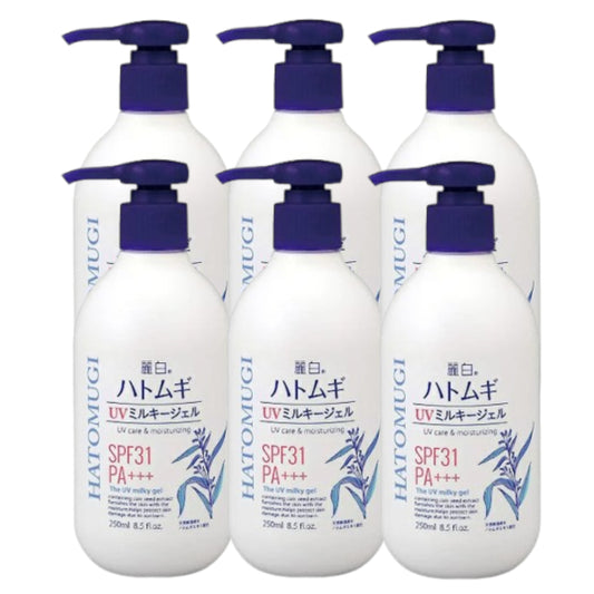 Wholesale KUMANO COSME - Reihaku Hatomugi UV Milky Gel SPF31 PA+++ - 250g 6ea Set | Carsha