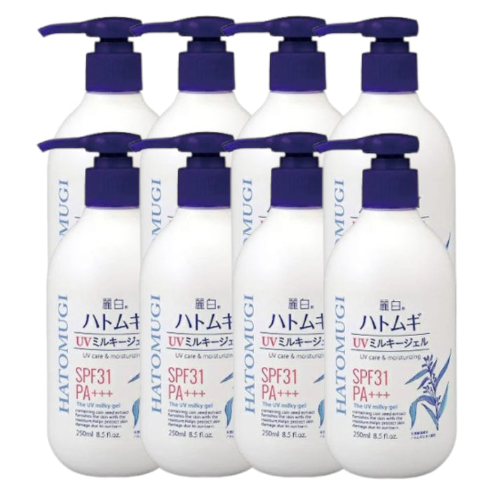 Wholesale KUMANO COSME - Reihaku Hatomugi UV Milky Gel SPF31 PA+++ - 250g 8ea Set | Carsha