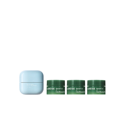 Wholesale LANEIGE - Water Bank Blue Hyaluronic Eye Cream - 25ml 1ea + Cica Sleeping Mask - 10ml 3ea Set | Carsha