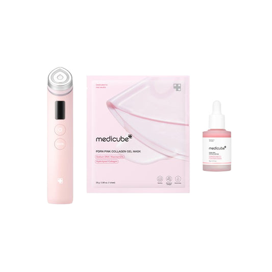 Wholesale medicube - Booster Pro Pink Glass Skincare Set | Carsha