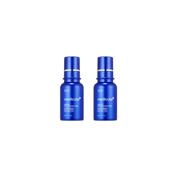 Wholesale medicube - One Day Exosome Shot Pore Ampoule 7500 - 30ml 2ea Set | Carsha