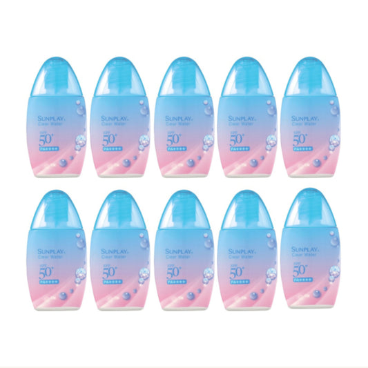 Wholesale Rohto Mentholatum Sunplay Sunblock - Clear Water SPF 50+ PA++++ - 30g 10ea Set | Carsha