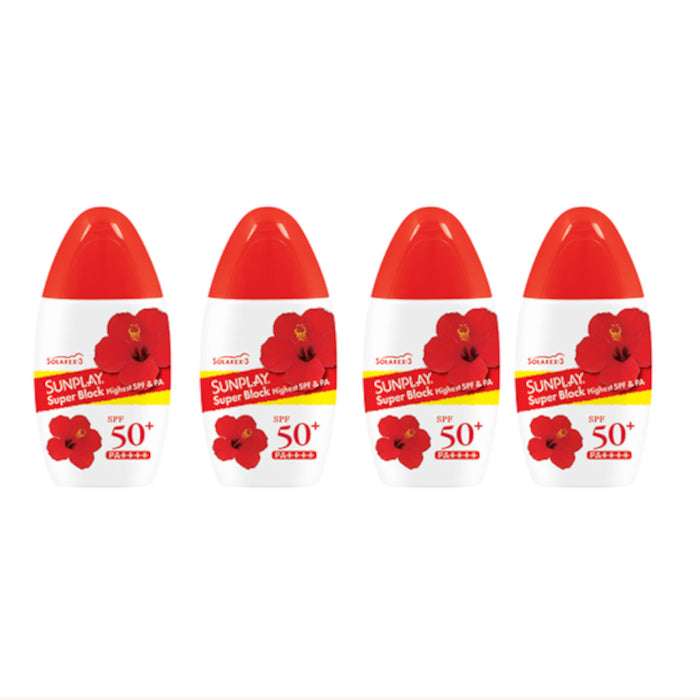 Wholesale Rohto Mentholatum Sunplay Sunblock - Super Block SPF 50+ PA++++ - 30g 4ea Set | Carsha