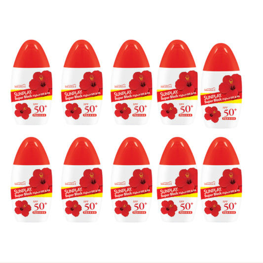 Wholesale Rohto Mentholatum Sunplay Sunblock - Super Block SPF 50+ PA++++ - 30g 10ea Set | Carsha