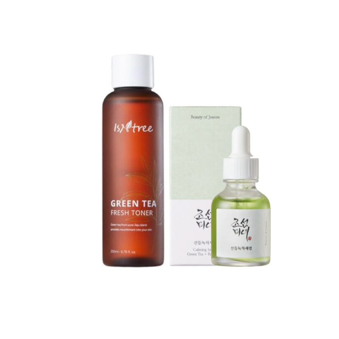 Wholesale Isntree x BEAUTY OF JOSEON - Green Tea Set | Carsha