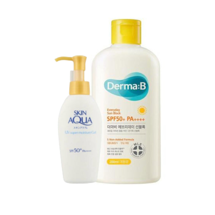 Wholesale Derma:B x Rohto Mentholatum - Best Sunscreen Set | Carsha