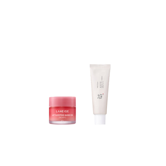 Wholesale BEAUTY OF JOSEON - Relief Sun : Rice + Probiotic SPF50+ PA++++ - 50ml 1ea + LANEIGE - Lip Sleeping Mask EX - 20g - Berry... | Carsha