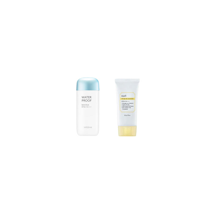 Wholesale MISSHA All-Around Safe Block Waterproof Sun Milk SPF 50+/PA++++ - 70ml X Dear; Klairs - All-day Airy Sunscreen SPF50+ PA++++ - 50g | Carsha