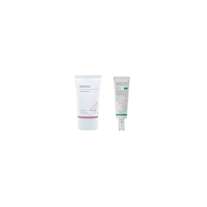 Wholesale MISSHA All Around Safe Block Essence Sun SPF45 PA+++ - 50ml X AXIS-Y - Complete No Stress Physical Sunscreen SPF50+ PA++++ - 50ml | Carsha