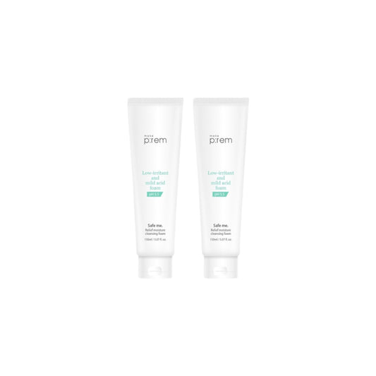 Wholesale make p:rem - Safe me. Relief moisture cleansing foam - 150ml 2ea Set | Carsha
