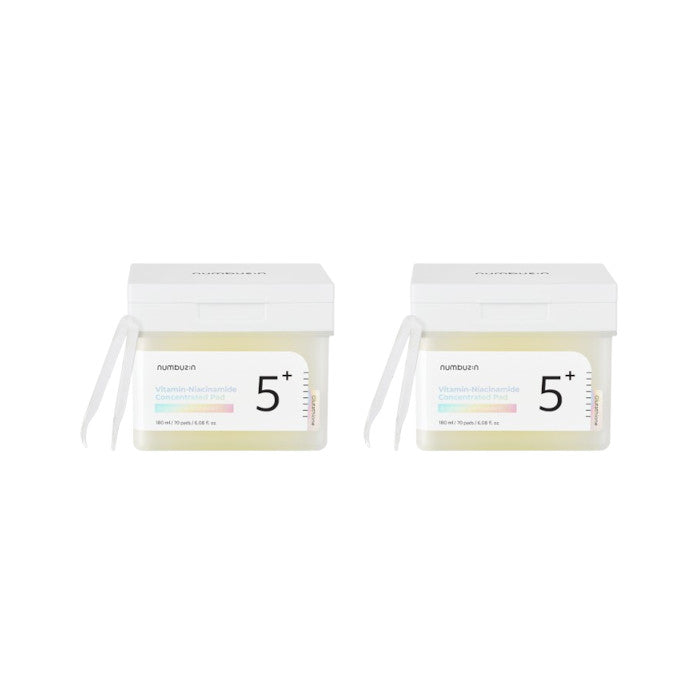 Wholesale numbuzin - No.5+ Glutathione Vitamin Concentrated Pad - 180ml/70pads 2ea Set | Carsha