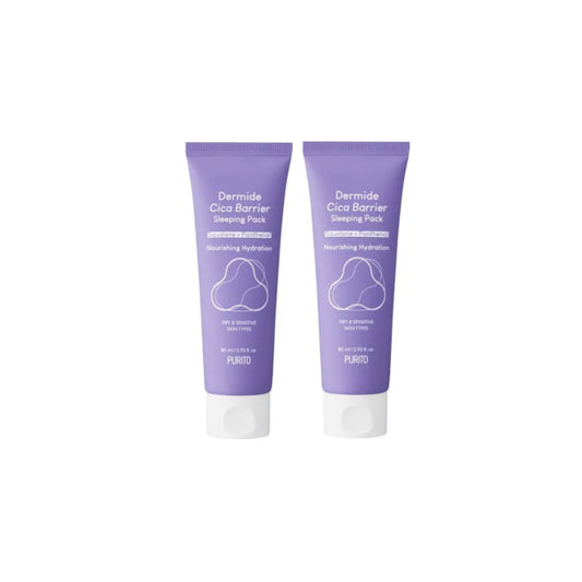 Wholesale DEAL Purito SEOUL - Dermide Cica Barrier Sleeping Pack - 80ml 2ea Set | Carsha