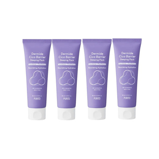 Wholesale Purito SEOUL - Dermide Cica Barrier Sleeping Pack - 80ml 4ea Set | Carsha