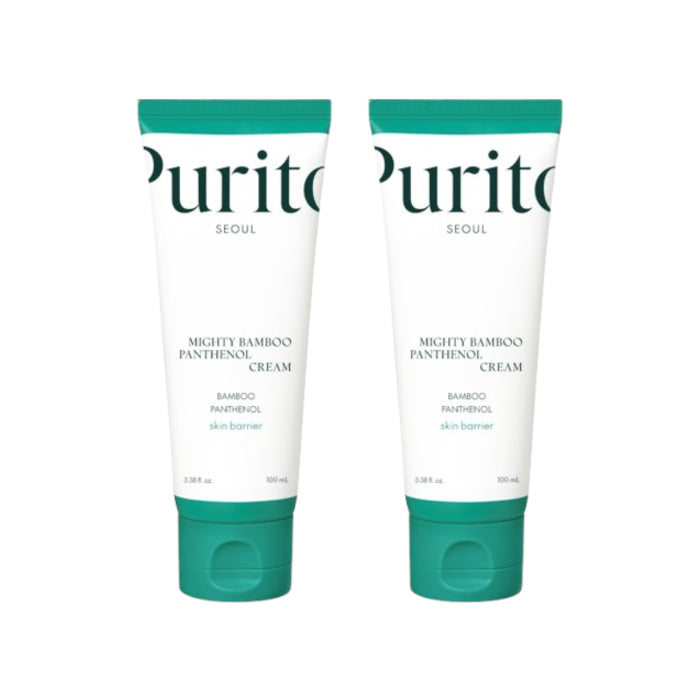 Wholesale DEAL Purito SEOUL - Mighty Bamboo Panthenol Cream - 100ml 2ea Set | Carsha