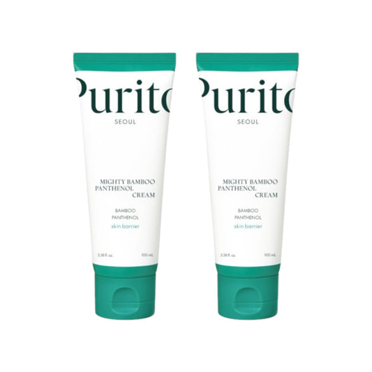Wholesale DEAL Purito SEOUL - Mighty Bamboo Panthenol Cream - 100ml 2ea Set | Carsha