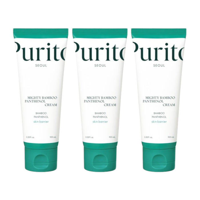 Wholesale Purito SEOUL - Mighty Bamboo Panthenol Cream - 100ml 3ea Set | Carsha