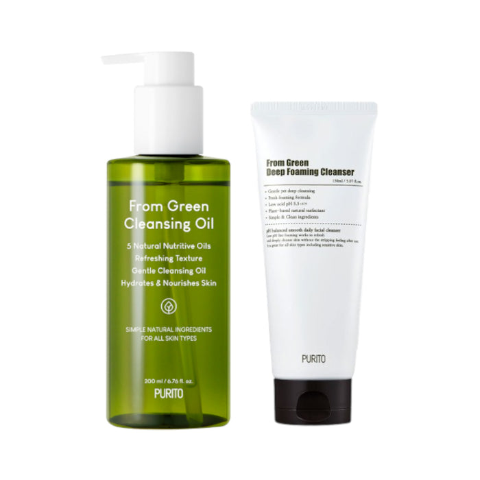 Wholesale Purito SEOUL From Green Double Cleansing Set | Carsha