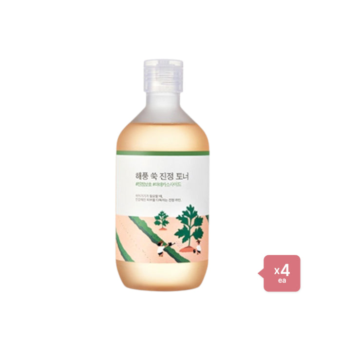 Wholesale Deal Round Lab - Mugwort Calming Toner - 300ml 4ea Set | Carsha
