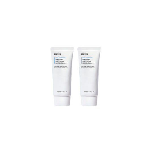 Wholesale ROVECTIN - Aqua Soothing Sun Cream SPF50+ PA++++ New Version of Skin Essentials Aqua Soothing UV Protector - 50ml 2ea Set | Carsha