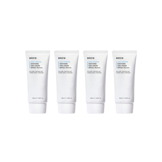 Wholesale ROVECTIN - Aqua Soothing Sun Cream SPF50+ PA++++ New Version of Skin Essentials Aqua Soothing UV Protector - 50ml 4ea Set | Carsha