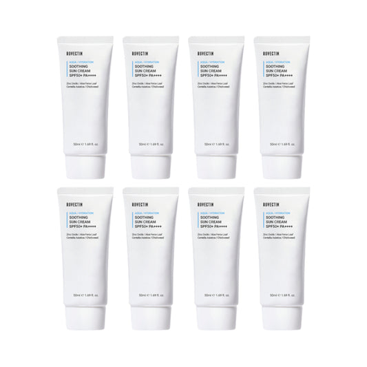 Wholesale ROVECTIN - Aqua Soothing Sun Cream SPF50+ PA++++ New Version of Skin Essentials Aqua Soothing UV Protector - 50ml 8ea Set | Carsha