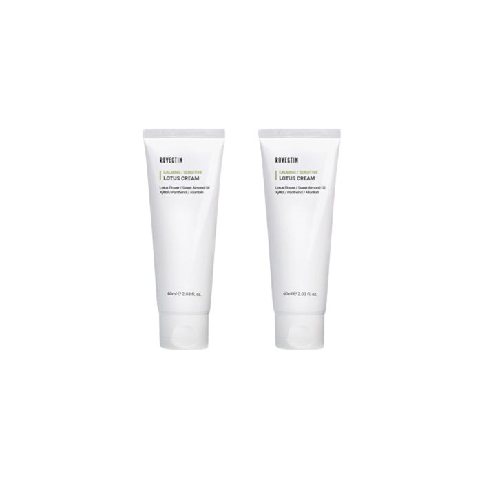 Wholesale ROVECTIN - Calming Lotus Cream New Version - 60ml 2ea Set | Carsha