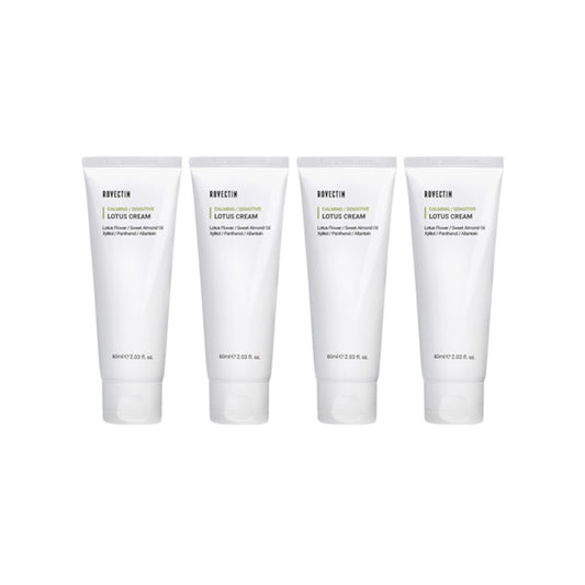 Wholesale ROVECTIN - Calming Lotus Cream New Version - 60ml 4ea Set | Carsha