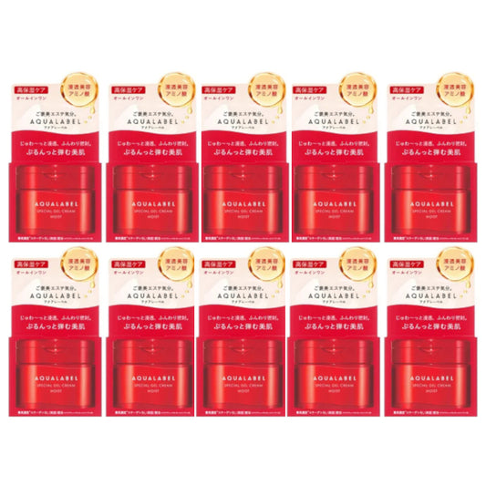 Wholesale Shiseido - Aqua Label Special Gel Cream Moist - 90g 10ea Set | Carsha