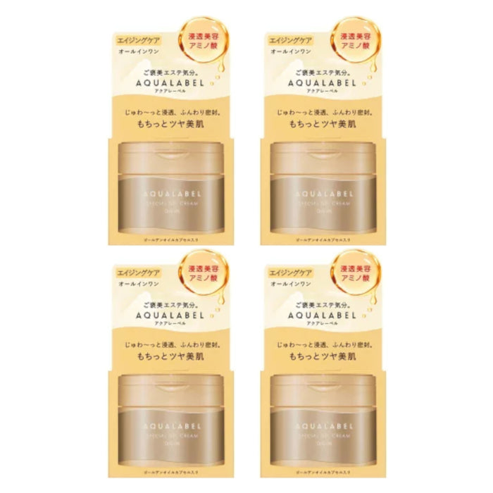 Wholesale Shiseido - Aqua Label Special Gel Cream Oil in - 90g 4ea Set | Carsha