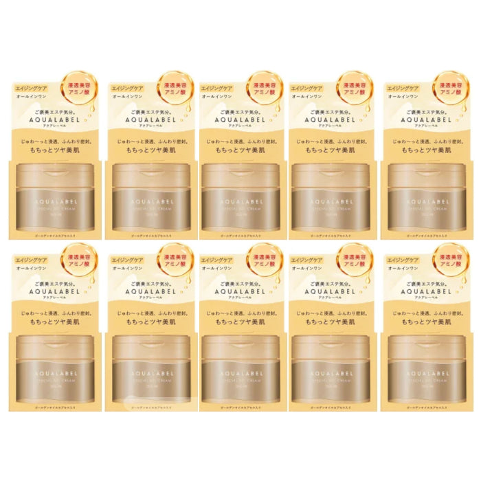 Wholesale Shiseido - Aqua Label Special Gel Cream Oil in - 90g 10ea Set | Carsha