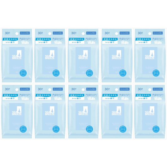 Wholesale Shiseido - Sea Breeze Face & Body Ice Sheet - 30 sheets - Fresh Savon 10ea Set | Carsha