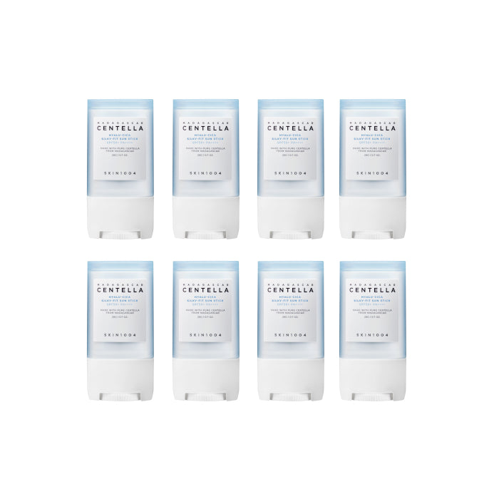 Wholesale SKIN1004 Madagascar Centella Hyalu-Cica Silky-Fit Sun Stick SPF50+ PA++++ - 20g 8ea set | Carsha