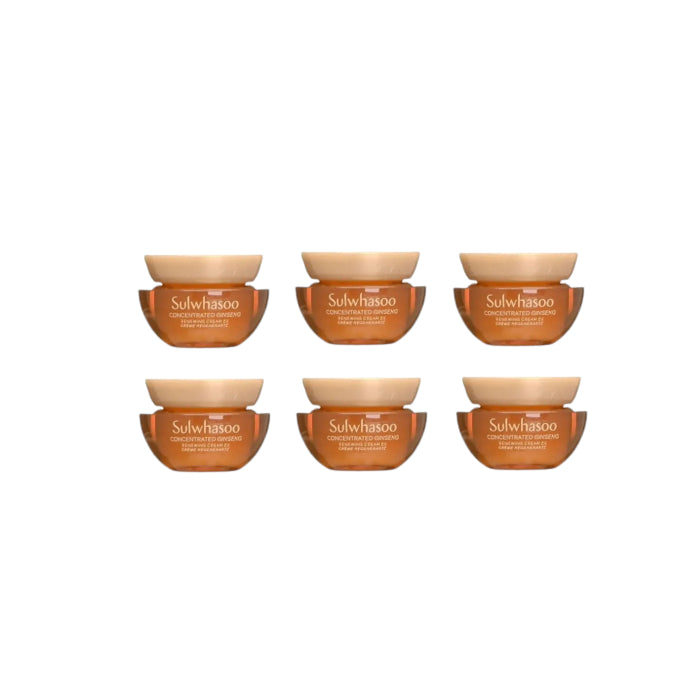 Wholesale Sulwhasoo - Concentrated Ginseng Renewing Cream EX - 5ml 6ea Set | Carsha