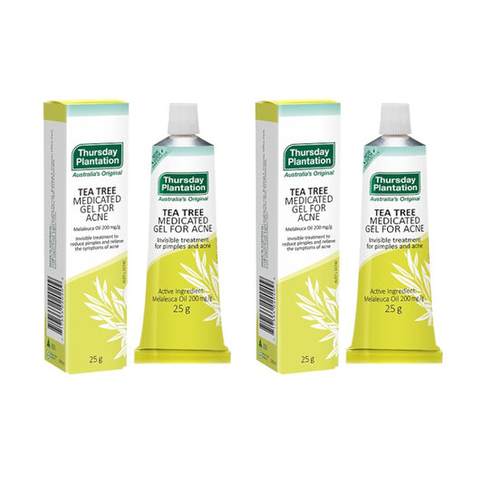 Wholesale Thursday Plantation - Tea Tree Medicated Gel For Acne - 25g 2ea Set | Carsha