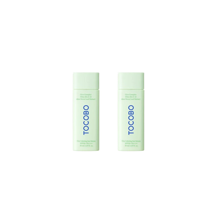 Wholesale TOCOBO - Cica Calming Sun Serum SPF50+ PA++++ - 50ml 2ea Set | Carsha